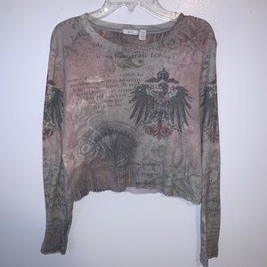 Y2K cropped top
